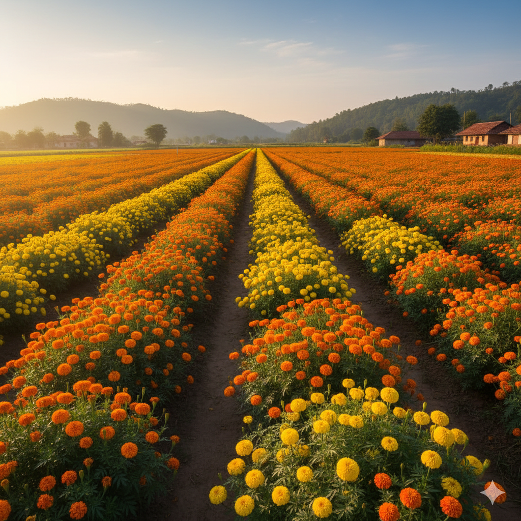 गेंदे के पौधे में नहीं आ रही कलियां? अपनाएं ये 5 जादुई तरीके, हर डाल पर खिलेंगे रंग-बिरंगे फूल 1763957294195