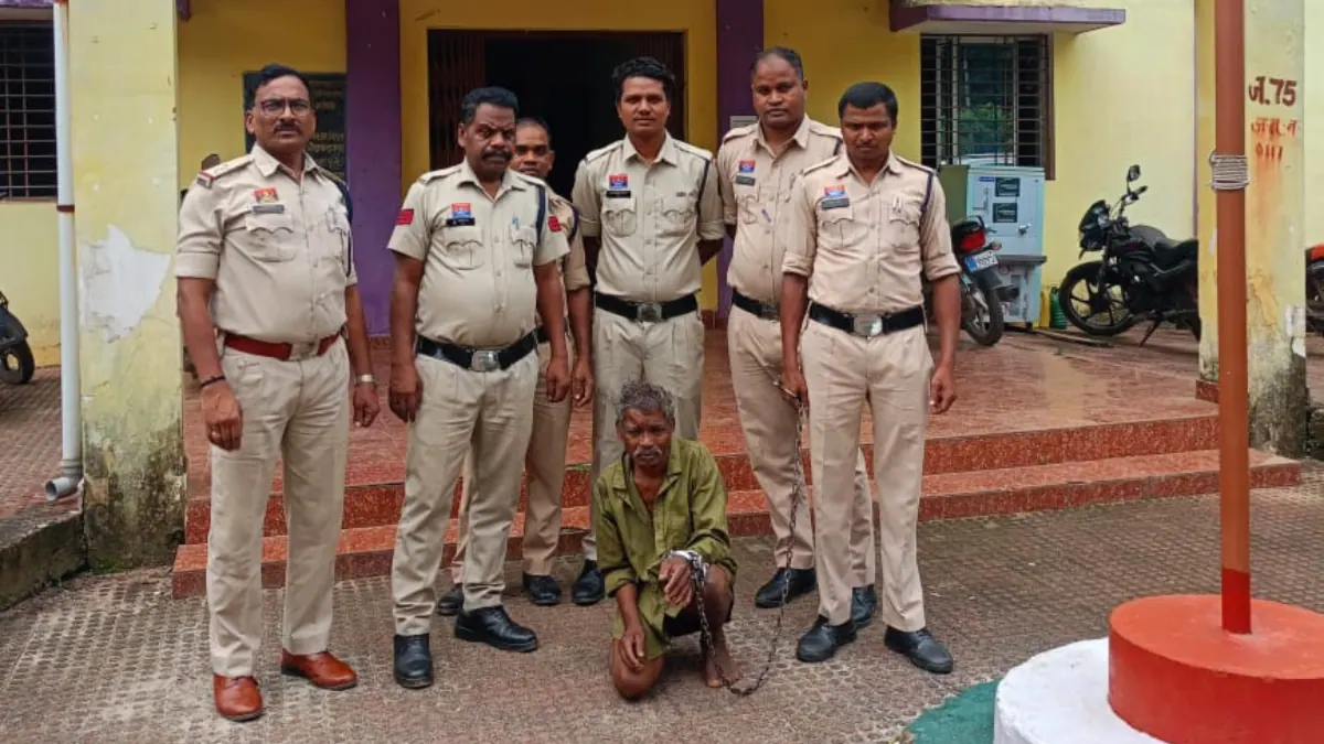Blind murder mystery solved in Raigarh